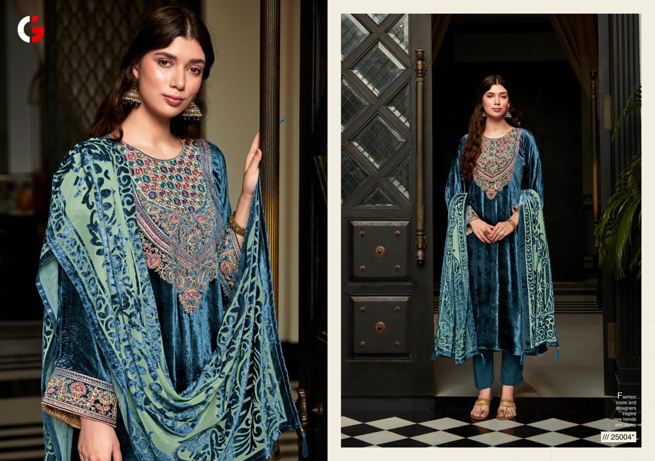 Mumtaz Rang E Makhmali Embroidery Salwar Kameez Catalog
